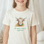 The Grass is Green Right Here - Kid's Tee - Oatmeal