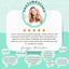 a picture of a woman's profile on a card