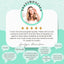a picture of a woman's profile on a card