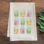 Pickling Jars Watercolor Dish Towels