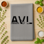AVL (Asheville) - Dish Towels - White or Gray