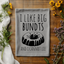 I Like Big Bundts - Dish Towels - White or Gray - Cake