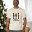 Crackin' Nuts - Christmas Men's/Unisex Tee - Oatmeal