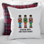 Crackin' Nuts - Funny Christmas Throw Pillow