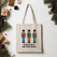 Crackin' Nuts - Colorful Christmas Tote Bags
