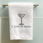 I Like It Dirty - Hand Towels (Waffle) - Martini