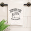 Dumpster Fire Response Team - 6 White Hand Towels (Waffle)