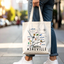 Asheville Map - Colorful Tote Bags - AVL, 828