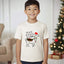 Fa La Llama - Christmas Kid's Tee - Oatmeal