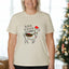 Fa La Llama - Christmas Mens/Unisex Tee - Oatmeal