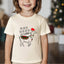 Fa La Llama - Christmas Toddler Tee - Oatmeal