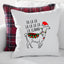 Fa La Llama - Christmas Throw Pillow