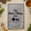 Finer Things Club - Dish Towels - White or Gray - The Office
