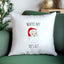 Where My Ho's At? - Funny Christmas Throw Pillow