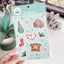 Christmas Sticker Sheet - Merry & Bright