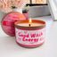 Good Witch Energy - Wicked Inspired Vanilla Candle - Rose Gold - 100% Soy, 8oz