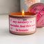 Anxiety Chronic, Ass Iconic - Funny Candle - 100% Soy, 8oz Rose Gold Tin