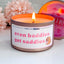 Even Baddies Get Saddies - Funny Candle - 100% Soy, 8oz Rose Gold Tin