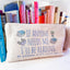 If Anyone Needs Me I'll Be Reading... So Please Don't Need Me - Canvas Zipper Pouch