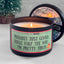 Jingle Half The Way - Funny 8oz Scented Candle, 100% Soy