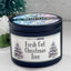 Fresh Cut Christmas Tree - 8oz Scented Candle, 100% Soy