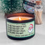 Santa Hates Little Bitches - Funny 8oz Scented Candle, 100% Soy