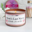 Mom's Last Nerve, It's On Fire - Funny Mom Candle - 8oz, 100% Soy