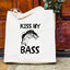 Kiss My Bass - Canvas Tote Bags