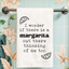 Margarita Thinking of Me Too - White Hand Towels (Waffle)