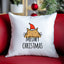 Meowy Christmas - Funny Christmas Throw Pillow