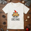 Meowy Christmas - Kid's Tee - Oatmeal