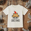 Meowy Christmas - Toddler Tee - Oatmeal