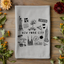 New York City Collage - Dish Towels - White or Gray
