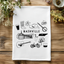 Nashville Collage - Dish Towels - White or Gray