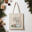 I Put Out For Santa - Colorful Christmas Tote Bags