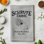 Schrute Farms - Dish Towels - White or Gray - The Office