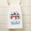Snowmies - Colorful Christmas Hand Towel (Waffle)