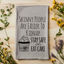 Stay Safe, Eat Cake - Dish Towels - White or Gray