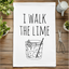 Walk The Lime - White Dish Towels - OVERSTOCK SALE