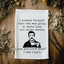 Ted Lasso Hot Brown Water - Dish Towels - White/Gray
