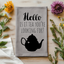 Is It Tea You're Looking For? - Dish Towels - White or Gray