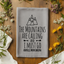 Mountains Are Calling (AVL) - Dish Towels - White or Gray