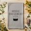 Smooth As Tennessee Whiskey - Dish Towels - White or Gray