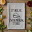 I'm The Problem, it's brie - Dish Towels - White or Gray