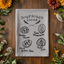 Sourdough Icons - Dish Towels - White or Gray
