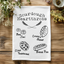Sourdough Heartthrobs - Dish Towels - White or Gray