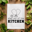Stay Out Of The Kitchen - Pickleball Dish Towels - White or Gray