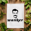Ted Lasso Wanker - Dish Towels - White/Gray