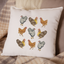 Farmhouse Chickens - Watercolor Throw Pillow