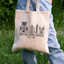 Asheville, NC Skyline - Canvas Tote Bags - AVL, 828